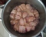 Hình bước làm 2 của món Thịt kho củ cải