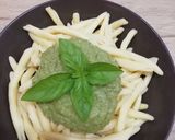 Une image de l'étape 5 de Pesto courgette / basilic / noix.