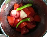 A picture of step 1 of Kaju Korma.
