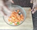 A picture of step 4 of Steamed Paneer wheat flour Momos.
