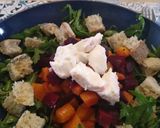 Une image de l'étape 3 de Salade patate douce et batterave.