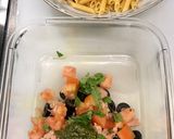 A picture of step 2 of Italian Mint and Basil Salad 🌿.