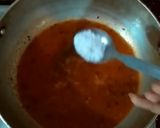 A picture of step 8 of Shahi paneer.