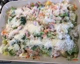 Une image de l'étape 16 de Gratin de pommes de terre et brocolis aux carottes et lard.