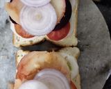 A picture of step 6 of Vegetable sandwich.