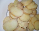 A picture of step 1 of Lemon Potatoes.