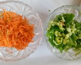 A picture of step 2 of Oats veggies sandwich.
