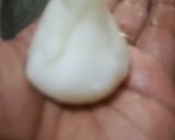 A picture of step 10 of Cashew stuffed modak.