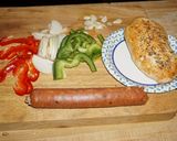 Foto del paso 1 de la receta: SANDWICH DE CHORIZOS ITALIANOS NEOYORKINOS. JON STYLE