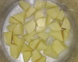 A picture of step 2 of Potato rosemary soup.