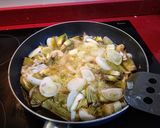Foto del paso 1 de la receta Canelones de butifarra catalana y alcachofas