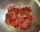 鹽蔥牛肉的食譜步驟1照片