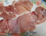 Foto del paso 4 de la receta: Pollo adobado, en airfryer, con espinacas al Cabrales