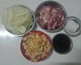รูปขั้นตอนการทำที่ 1 ของ หมูตุ๋นหอมหัวใหญ่ ดาชิซุป (หมูตุ๋นOnion สไตล์ญี่ปุ่น)