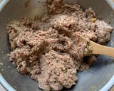 A picture of step 2 of No-Waste Home Cooking: My Meatball Recipe (Part 1): Chicken and Beef Meatballs (Oven Version).