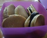Foto langkah ke 4 dari resep Dorayaki Coklat superrr simple.