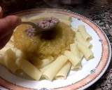 Foto del paso 7 de la receta: Macarrones con salsa de tomates verdes
