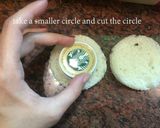 A picture of step 3 of Instant Bread Patties.