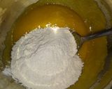 A picture of step 2 of Mango cake.