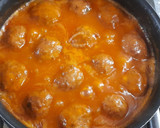 Foto del paso 17 de la receta: Albóndigas de Pollo al Curry con Salsa de Cebollas al Coñac