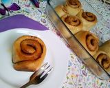 A picture of step 4 of Cinnamon rolls.