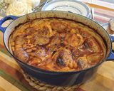 A picture of step 8 of Quick and Easy Cassoulet.