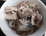 Hình bước làm 4 của món Bún cá ngừ - bún cá dầm
