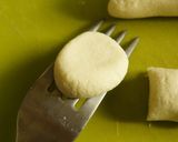 A picture of step 3 of Okara Gnocchi with Prawn and Soy Milk Cream Sauce.