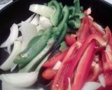 A picture of step 3 of Sheryl"s Beef Pepper Steak.
