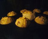 A picture of step 7 of Easy Chocolate Banana Muffins with Pancake Mix (no extra butter or sugar).
