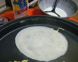 A picture of step 3 of Manly Hiroshima-style Okonomiyaki.