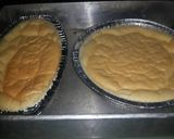 Foto langkah ke 9 dari resep Japanese (Cotton) Cheese Cake Keto friendly.