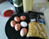 Foto del paso 1 de la receta: Fideos con huevos