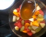 A picture of step 3 of Fruit salad with dried fruits.