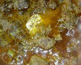 A picture of step 5 of Beef Makknii Handi.