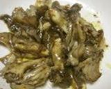 A picture of step 6 of Autumn Antipasto (Persimmons & Maitake Mushrooms).