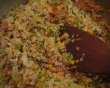 A picture of step 2 of Healthy Dry Curry with Soy Beans.