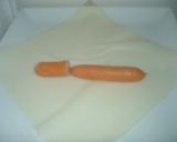 A picture of step 1 of Easy and Speedy Curry Flavored Spring Rolls.