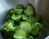 A picture of step 2 of Our Family's Cucumber and Egg Sandwiches.