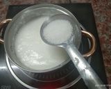 A picture of step 3 of Rabdi Rasgulla.