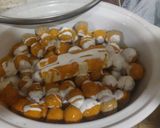 A picture of step 1 of Garlic Buffalo Turkey Meatballs.