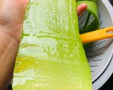Hình bước làm 3 của món Vào bếp cùng con: nước nha đam hạt sen mật ong