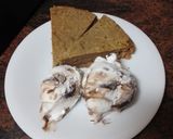 Foto del paso 6 de la receta: Bizcocho de zanahoria, lima y cacao con helado