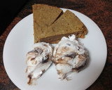 Foto del paso 6 de la receta: Bizcocho de zanahoria, lima y cacao con helado