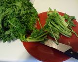 A picture of step 5 of NFL Halftime Peppered Kale.