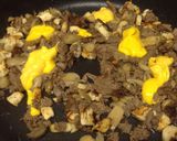 A picture of step 5 of Super Cheesie Steak Chicken Cheesesteak With Mushrooms.