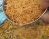 A picture of step 4 of Veg Vermicelli.