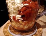 A picture of step 1 of Fire Roasted Tomato and Feta Hummus.