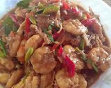 Foto langkah ke 5 dari resep Tumis udang pete.