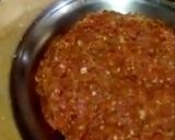 A picture of step 1 of Minced pizza.